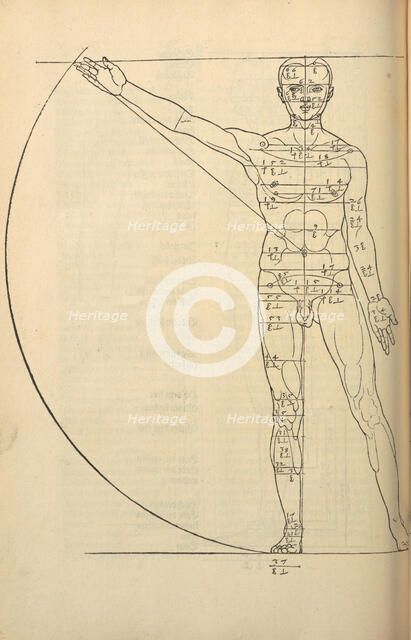 Illustration from the Four Books on Human Proportion, 1528. Creator: Dürer, Albrecht (1471-1528).