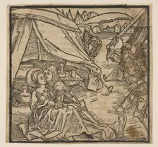 Illustration from the Ritter von Turn, 1493.n.d. Creator: Albrecht Durer