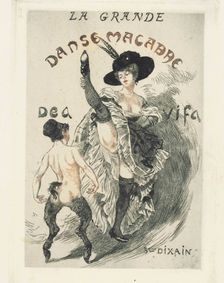 Illustration from the Series La Grande Danse Macabre des Vifs, c. 1907