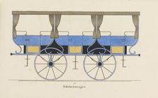 Illustration from the "Town carriages, traveling and sporting vehicles from German, French and Engli Creator: Dinkel, Josef (active 1828-1845)