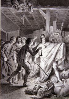 Illustration in the work Don Quixote of La Mancha Madrid, Joaquin Ibarra, 1780, edited by the …