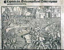 Illustration in the work Historia General de las Indias y Nuevo Mundo (General History of the I…