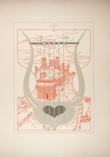 Illustration The Nibelungs, 1898-1901