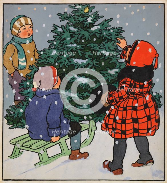 Illustration to "My dear little book", 1928. Creator: Caspari, Gertrud (1873-1948).