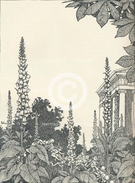 Illustration to 'A Midsummer Night's Dream', 1914, (1925). Creator: W Heath Robinson.