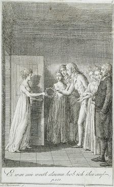 Illustration to Becker's Pocketbook für 1799. Creator: Daniel Nikolaus Chodowiecki