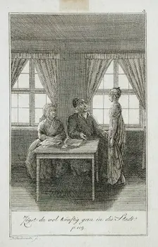 Illustration to Becker's Pocketbook für 1799. Creator: Daniel Nikolaus Chodowiecki