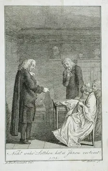 Illustration to Becker's Pocketbook für 1799. Creator: Daniel Nikolaus Chodowiecki