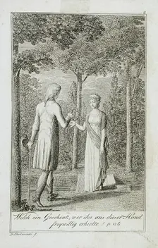 Illustration to Becker's Pocketbook für 1799. Creator: Daniel Nikolaus Chodowiecki