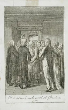Illustration to Becker's Pocketbook für 1799. Creator: Daniel Nikolaus Chodowiecki