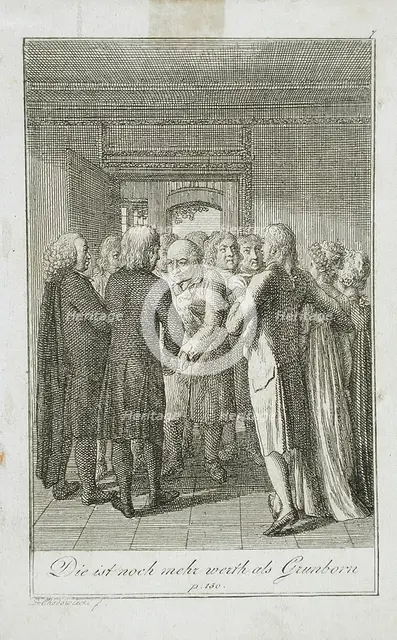 Illustration to Becker's Pocketbook für 1799. Creator: Daniel Nikolaus Chodowiecki.