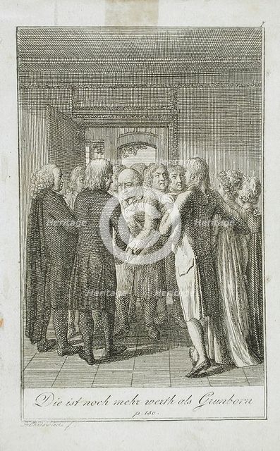 Illustration to Becker's Pocketbook für 1799. Creator: Daniel Nikolaus Chodowiecki.
