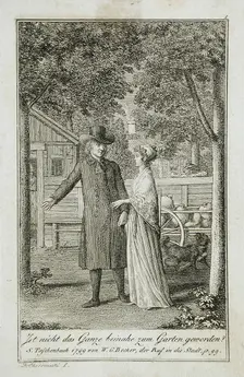 Illustration to Becker's Pocketbook für 1799. Creator: Daniel Nikolaus Chodowiecki
