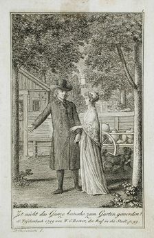 Illustration to Becker's Pocketbook für 1799. Creator: Daniel Nikolaus Chodowiecki