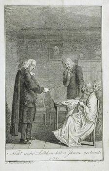 Illustration to Becker's Pocketbook für 1799. Creator: Daniel Nikolaus Chodowiecki