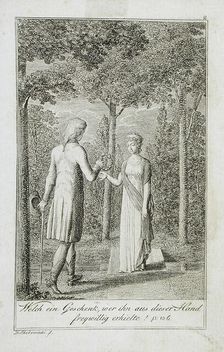 Illustration to Becker's Pocketbook für 1799. Creator: Daniel Nikolaus Chodowiecki