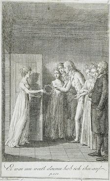 Illustration to Becker's Pocketbook für 1799. Creator: Daniel Nikolaus Chodowiecki