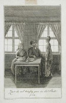 Illustration to Becker's Pocketbook für 1799. Creator: Daniel Nikolaus Chodowiecki
