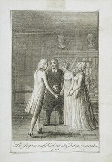 Illustration to Becker's Pocketbook für 1799. Creator: Daniel Nikolaus Chodowiecki