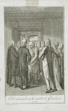 Illustration to Becker's Pocketbook für 1799. Creator: Daniel Nikolaus Chodowiecki