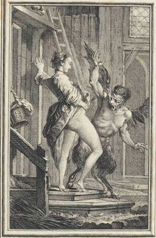 Illustration to Contes et Nouvelles by Jean de La Fontaine, 1762