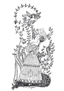 Illustration to essay The Blue Rose by S. Makovsky, 1907. Artist: Sudeykin, Sergei Yurievich (1882-1946)
