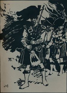 Illustration to Riccardo Stephens's Ballad, Hell's Piper c1912. Artist: James Cadenhead