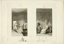 Illustration to Samuel Richardson's Clarissa, 1796. Creator: Daniel Nikolaus Chodowiecki