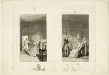 Illustration to Samuel Richardson's Clarissa, 1796. Creator: Daniel Nikolaus Chodowiecki