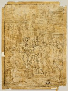 Illustration to Scene from the Liberation of Jerusalem (Gerusalemme Liberata), 1585/90. Creator: Unknown