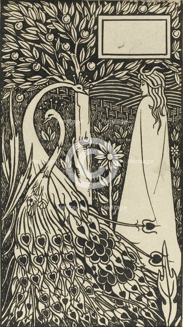 Illustration to the book Le Morte d'Arthur by Sir Thomas Malory, 1893-1894. Artist: Beardsley, Aubrey (1872–1898)
