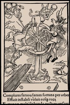 Illustration to the book "Ship of Fools" by Sebastian Brant, 1497. Creator: Anonymous