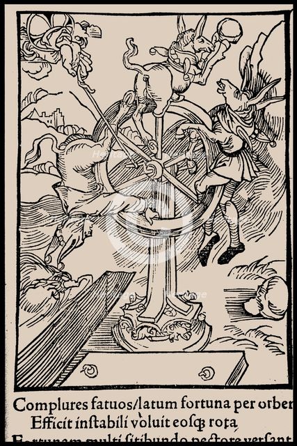 Illustration to the book "Ship of Fools" by Sebastian Brant, 1497. Creator: Anonymous.