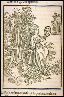 Illustration to the book "Ship of Fools" by Sebastian Brant, 1497. Creator: Anonymous