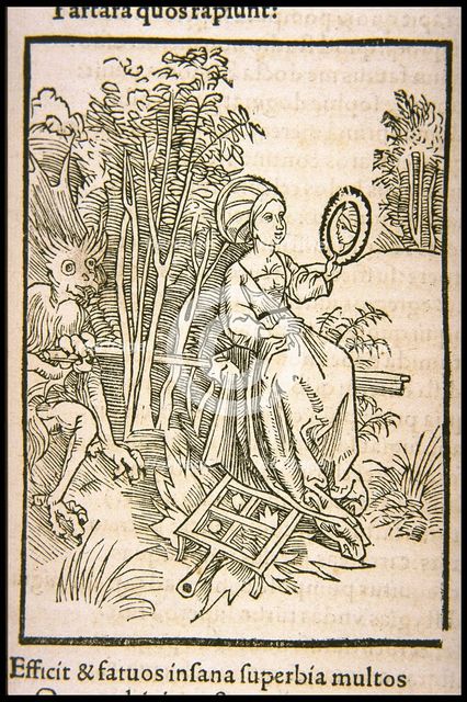 Illustration to the book "Ship of Fools" by Sebastian Brant, 1497. Creator: Anonymous.