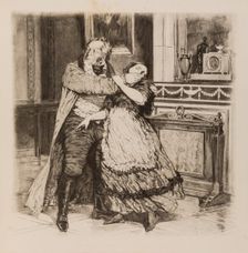 Illustration to the comedy Woe from Wit by Alexander Griboyedov, 1913