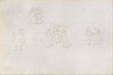 Illustration to the Divine Comedy by Dante Alighieri (Purgatorio 17), 1480-1490. Artist: Botticelli, Sandro (1445-1510)