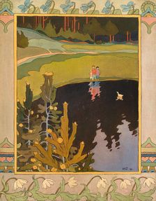 Illustration to the fairytale The White Duck, 1901. Creator: Bilibin, Ivan Yakovlevich (1876-1942)
