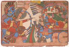 Illustration to the Mahabharata, c. 1800. Creator: Unknown