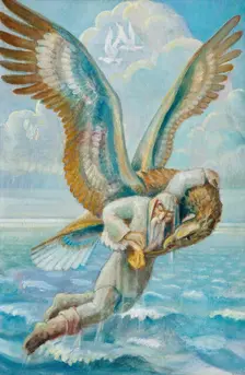 Illustration to the national epic Kalevala. Creator: Karimo, Aarno (1886-1952)