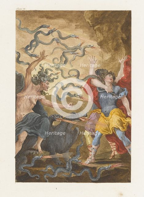 Illustration to the novel The Temple of Gnidos (Le Temple de Gnide) by Montesquieu, 1794. Artist: Eisen, Charles (1720-1778)
