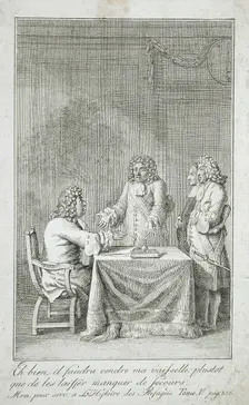 Illustration to The Rememberances of the Refugees 1786. Creator: Daniel Nikolaus Chodowiecki