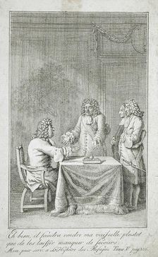 Illustration to The Rememberances of the Refugees 1786. Creator: Daniel Nikolaus Chodowiecki