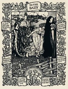 Illustration to Wordsworth's Poem To The Daisy, No. 2 1923. Artist: Eleanor Fortescue-Brickdale