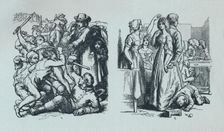 Illustrations to The Vicar of Wakefield (Goldsmith). c1800-1860, (1923). Artist: William Mulready