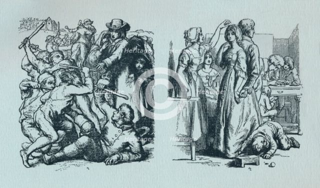 'Illustrations to 'The Vicar of Wakefield' (Goldsmith).', c1800-1860, (1923). Artist: William Mulready.