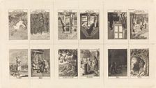 Illustrations to Fables & Tales by Gellert, Gleim, Hagedorn, Lichtwer and Pfeffel, 1793. Creator: Daniel Nikolaus Chodowiecki