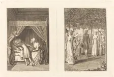 Illustrations to La Fontaine, 1799/1800. Creator: Daniel Nikolaus Chodowiecki