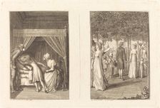 Illustrations to La Fontaine, 1799/1800. Creator: Daniel Nikolaus Chodowiecki