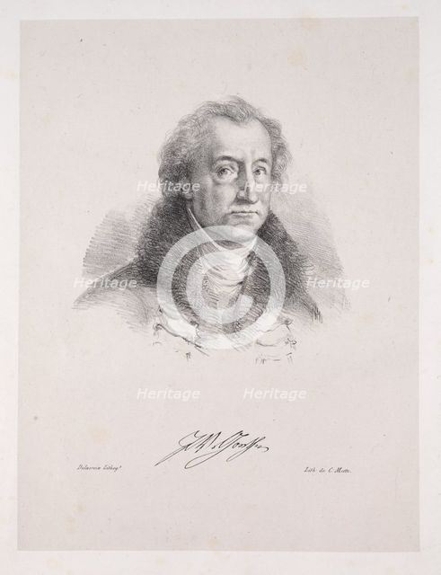 Illustrations for Faust, 1828. Creator: Eugène Delacroix (French, 1798-1863).